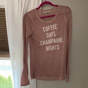 graphic long sleeve tee